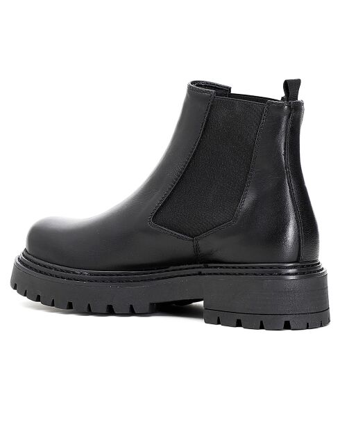 Chelsea Boots en Cuir Anja noires
