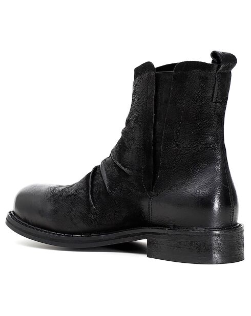 Chelsea Boots en Cuir Gala noires
