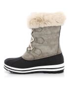 Bottes fourrées Elisa grises