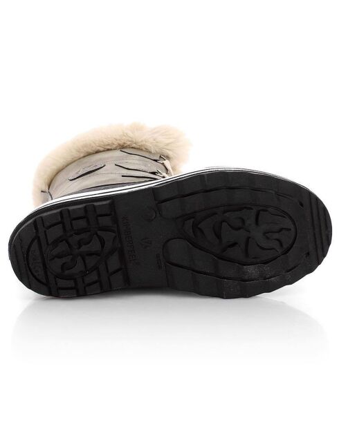 Bottes fourrées Elisa grises