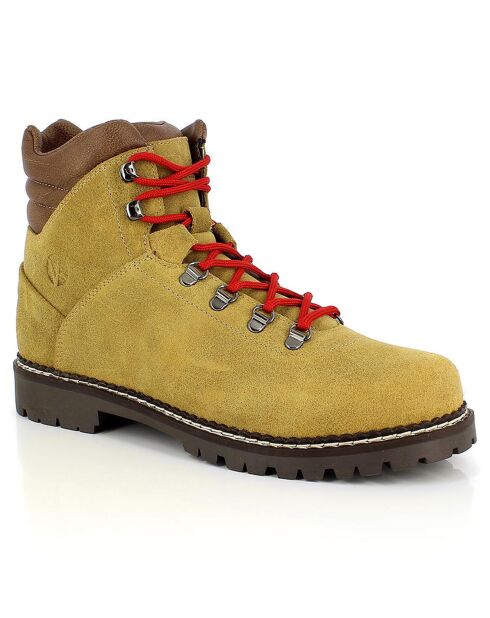 Chaussures de Montagne en Cuir Oscar beiges