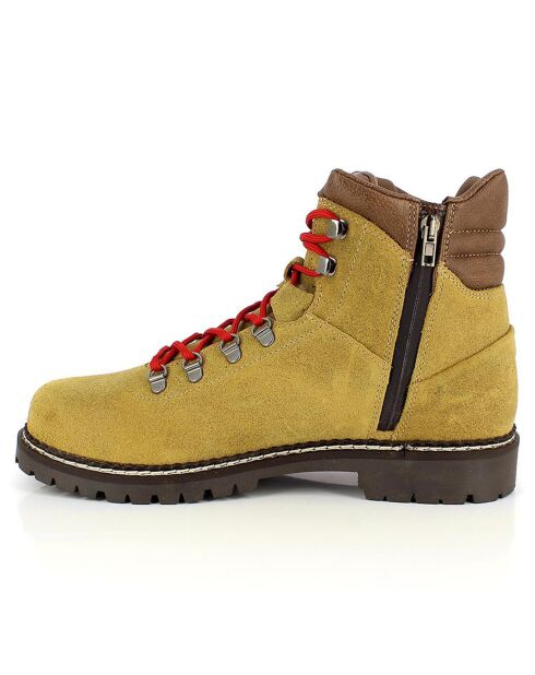 Chaussures de Montagne en Cuir Oscar beiges