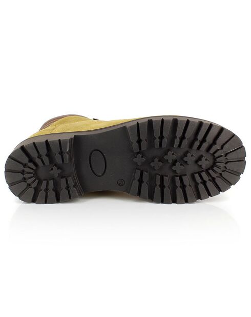 Chaussures de Montagne en Cuir Oscar beiges