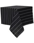 Nappe Lazy noir/blanc