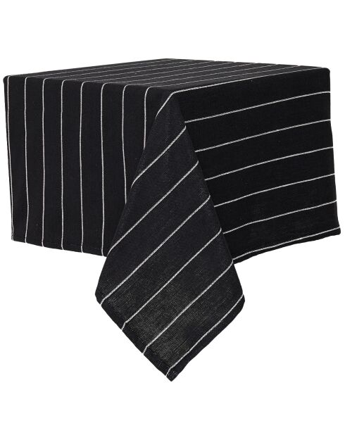 Nappe Lazy noir/blanc