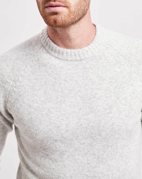 Pull Jeremus blanc cassé