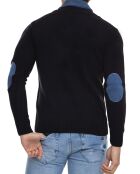 Pull Erasmo bleu marine