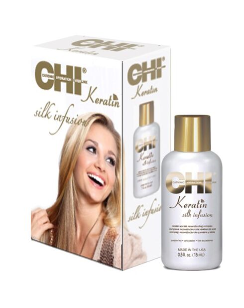 Reconstructief serum met keratine Silk Infusion - 15 ml