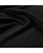 Canapé d'angle gauche velours convertible avec coffre de rangement Deneb 5 places noir - 315x212x87 cm