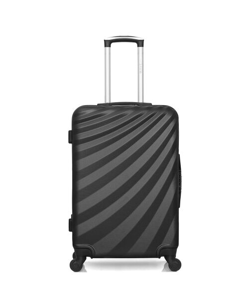 Valigia Danube Long Stay 4 ruote singole 75 cm nera