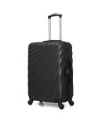 Valigia Danube Long Stay 4 ruote singole 75 cm nera