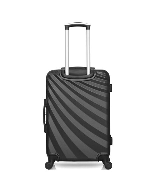 Valigia Danube Long Stay 4 ruote singole 75 cm nera