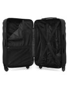Valigia Danube Long Stay 4 ruote singole 75 cm nera