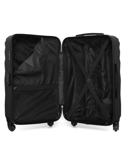 Valigia Danube Long Stay 4 ruote singole 75 cm nera