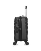 Valise enfant 4 roues simples Danube 42 cm noire
