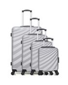 4 Valises 4 roues Danube 30/55/65/75 cm dont Valise enfant grises