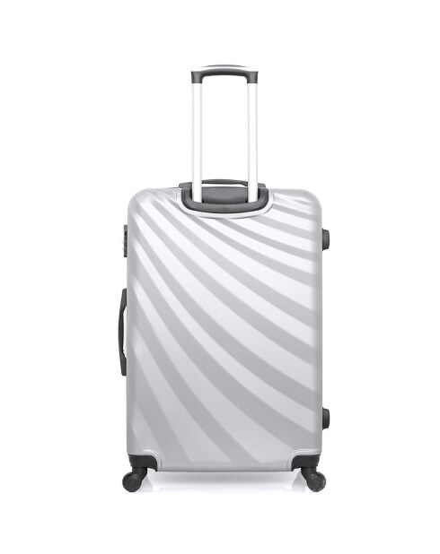 3 maletas Danube 30/55/65/75 cm con 4 ruedas y maleta infantil gris