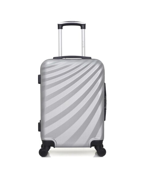 Valigia da cabina Danube 4 ruote singole 55 cm grigia