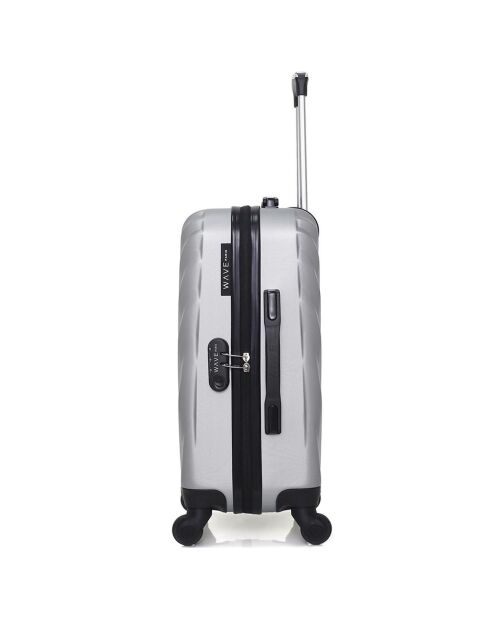 Valigia da cabina Danube 4 ruote singole 55 cm grigia