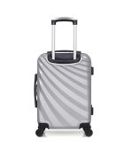 Valise enfant 4 roues simples Danube 42 cm grise