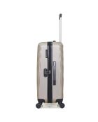 Valise Cabine 4 roues simples Danube 55 cm beige