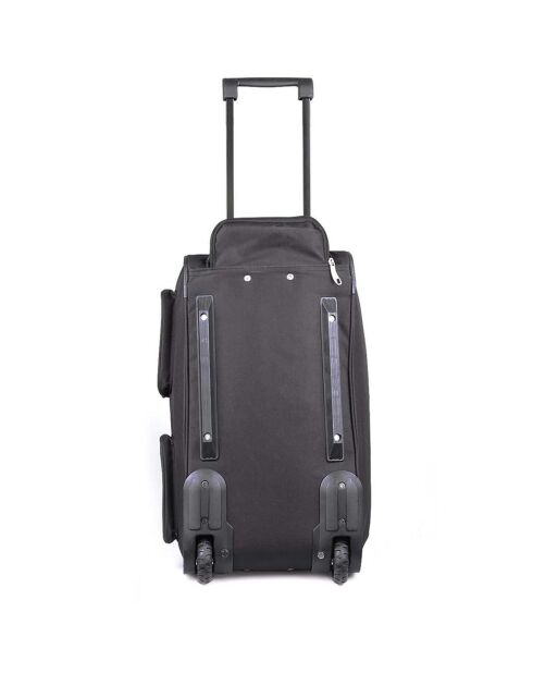 Sac de Voyage 2 roues simples Morvan noir - 28x52x28 cm
