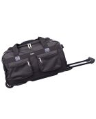 Sac de Voyage 2 roues simples Morvan noir - 28x52x28 cm
