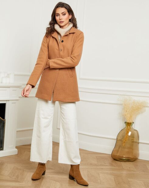 Manteau Manon camel