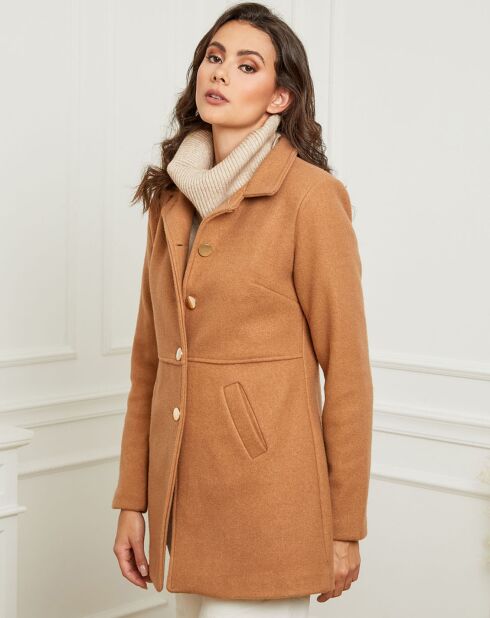 Manteau Manon camel