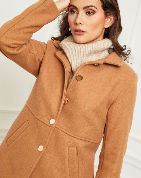Manteau Manon camel