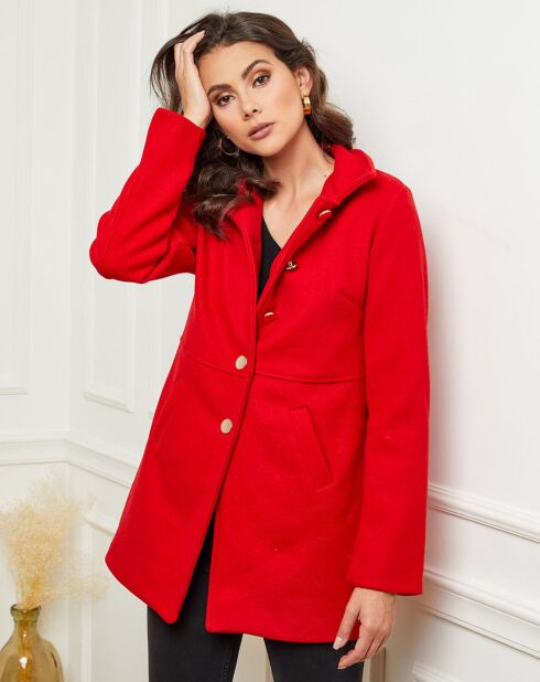 Manteau Manon rouge