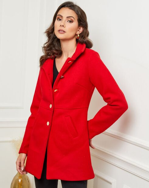 Manteau Manon rouge