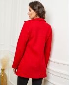 Manteau Manon rouge