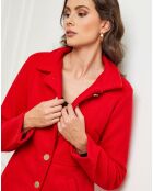 Manteau Manon rouge