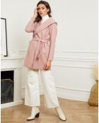 Manteau court Julie rose
