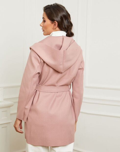 Manteau court Julie rose