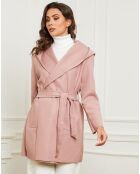 Manteau court Julie rose