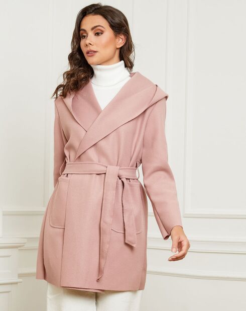 Manteau court Julie rose