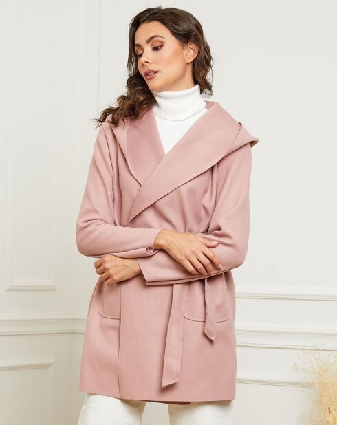 Manteau court Julie rose