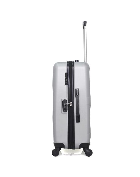 3 Valises 4 roues Amazone 30/55/65/75 cm & Vanity grises