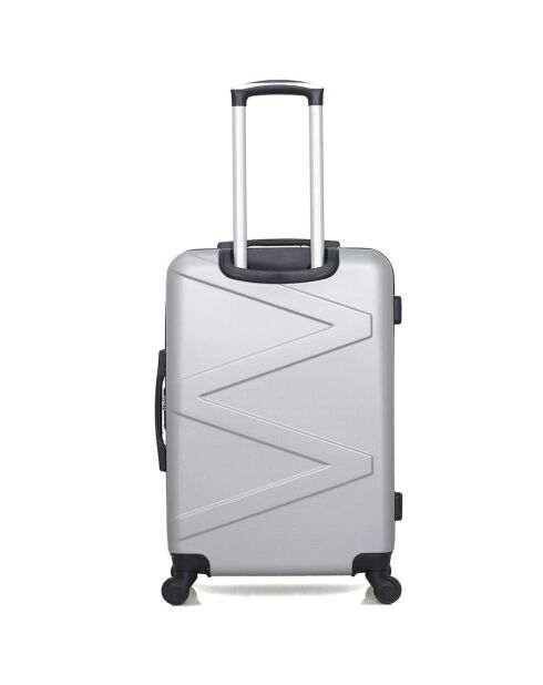 3 Valises 4 roues Amazone 30/55/65/75 cm & Vanity grises