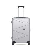 Amazone Medium Stay Koffer 4 Einzelrollen 65 cm grau