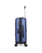 Amazone Langstreckenkoffer mit 4 Rädern und Einrad, 75 cm, marineblau