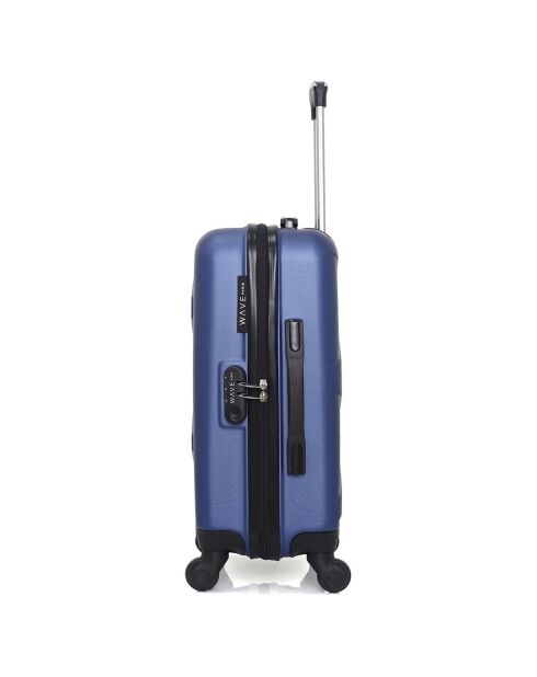 Amazone Langstreckenkoffer mit 4 Rädern und Einrad, 75 cm, marineblau
