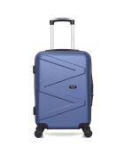 Valise Moyen Séjour 4 roues simples Amazone 65 cm bleu marine
