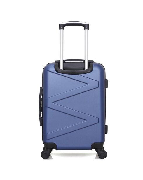 Valise Moyen Séjour 4 roues simples Amazone 65 cm bleu marine