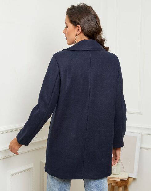 Manteau court Angela marine