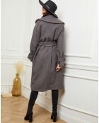 Manteau long Maissane anthracite