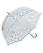 Parapluie pour enfant - Ouverture manuelle transparent/vert