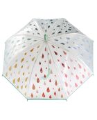 Parapluie pour enfant - Ouverture manuelle transparent/vert